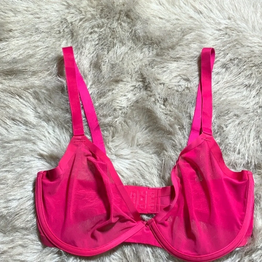 CUUP Fuchsia Mesh Bra